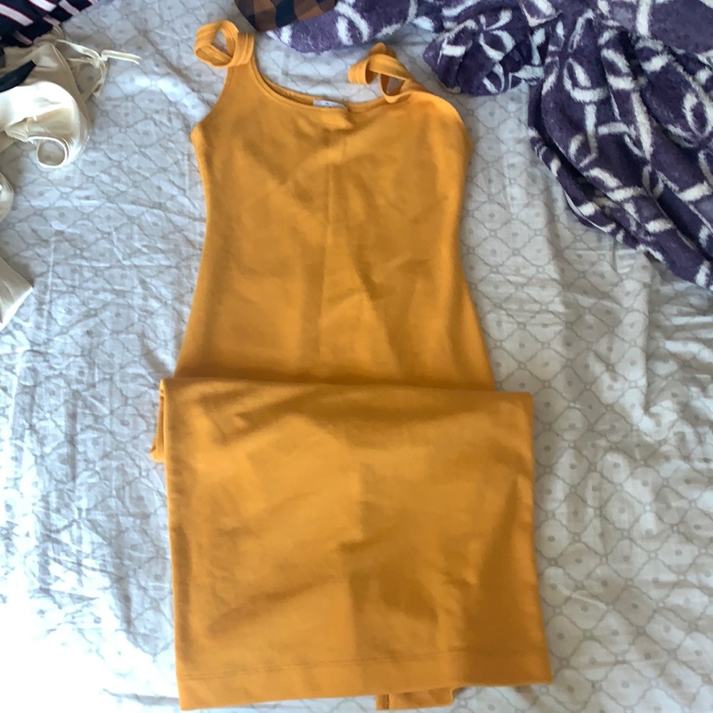 Zara midi bodycon dress